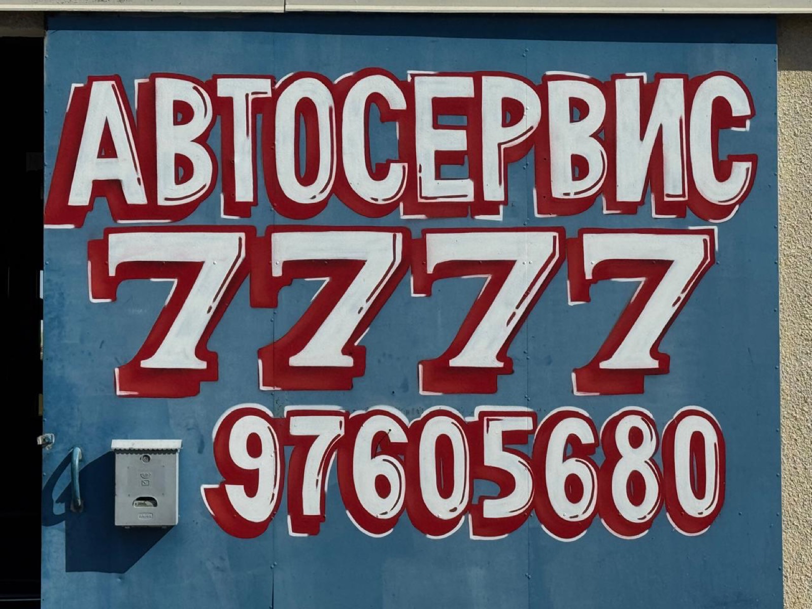 Auto Service 7777 detailing result