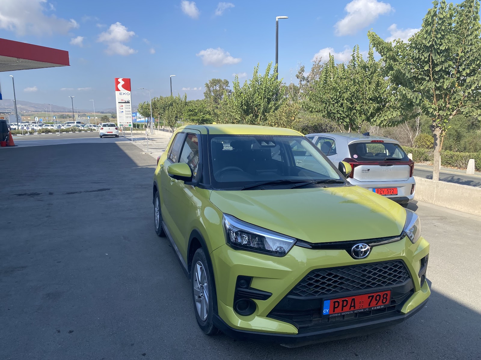 Paphos rental office and fleet proof from Google