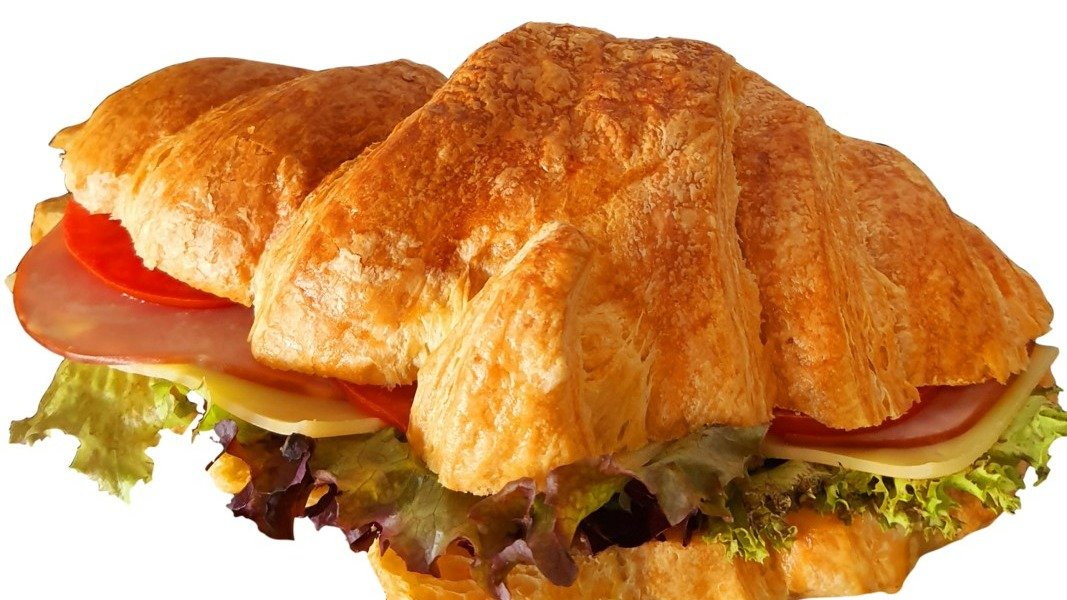 Giant Croissant Virginia Ham & Cheese