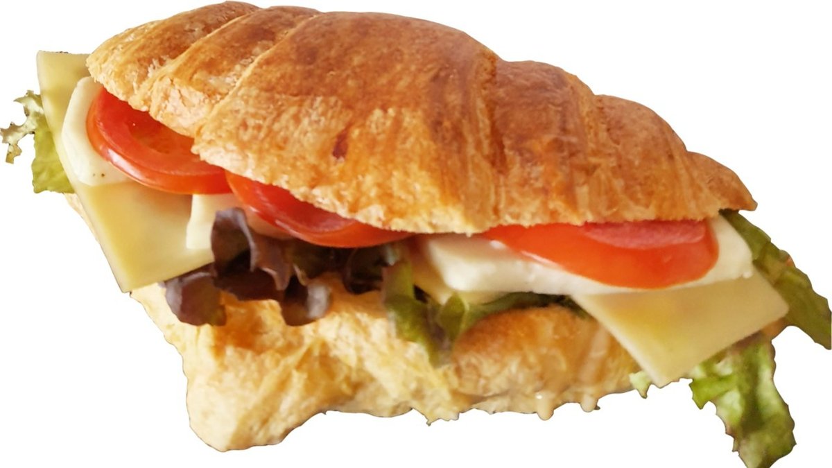 Giant Croissant Halloumi & Edam Cheese